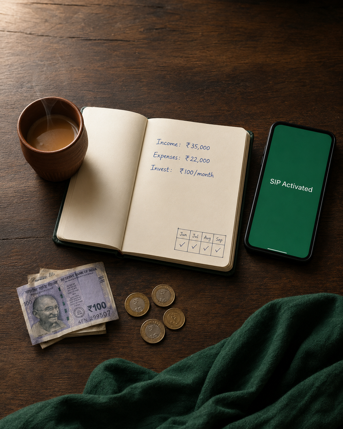 SIP setup — the habit that builds wealth